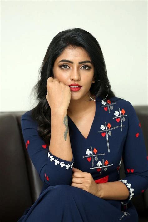 Indian Actress Eesha Rebba In Blue Dress At Movie Interview Artofit