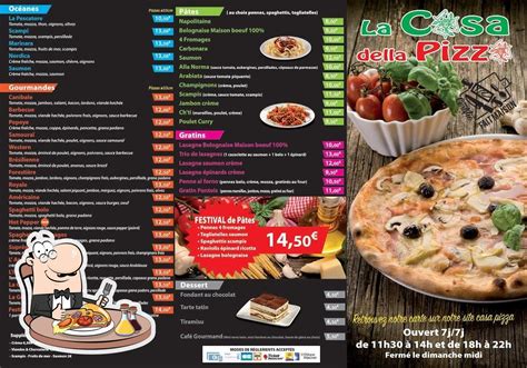 Casa Della Pizza Restaurant Pont Sur Sambre 158 Grande Rue