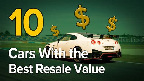 Top 10 Cars With The Best Resale Value Youtube