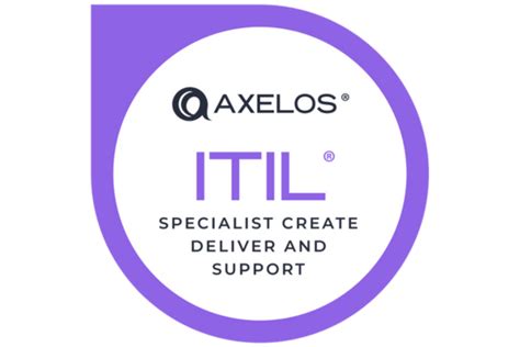 Itil 4 Specialist Create Deliver And Support Self Paced Online Course