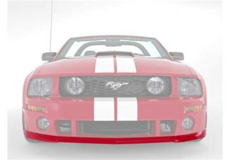 2005 2009 Ford Mustang Gt Roush Unpainted Front Chin Lower Spoiler Kit