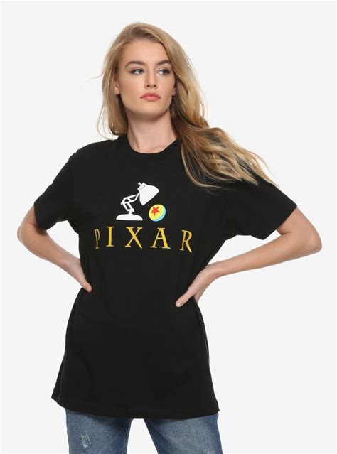 Disney Pixar Logo T Shirt Boxlunch Exclusive T Shirts For Women