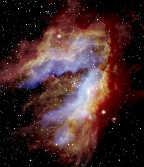 Swan Nebula Captured By Nasas Flying Telescope Bbc Sky At Night Magazine