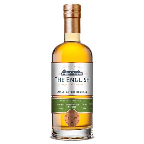 The English Whisky Company Bourbon Cask Matured Peated Jarrold Norwich