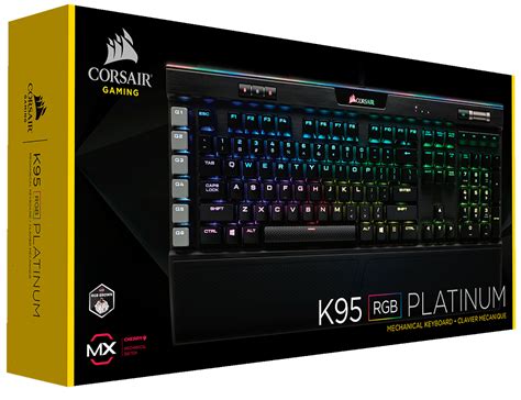 Corsair K95 Rgb Platinum Ar Mechanical Gaming Keyboard Cherry Mx