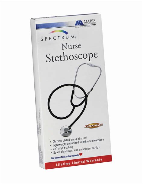 Spectrum Nurse Stethoscope Adult Boxed Magenta 10 428 150