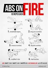Easy Ab Workouts To Do At Home Pictures