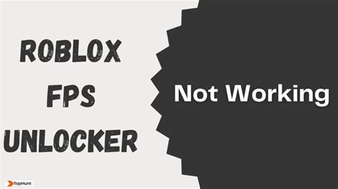 How To Fix Roblox Fps Unlocker Not Working Error 2023 Tophunt