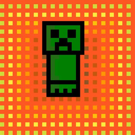 Creeper Pixel Art Cute