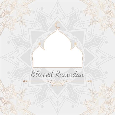 Free Vector Ramadan Card Illustration