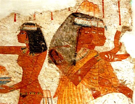 Banquet Scene From The Ancient Egyptian Tomb Of Nebamon And Ipuky Dates To About Bc New K