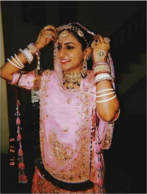 Shivani Rathore 💫 Rajasthani Bride Rajasthani Dress Indian Bride Wedding Wear Bridal Wear