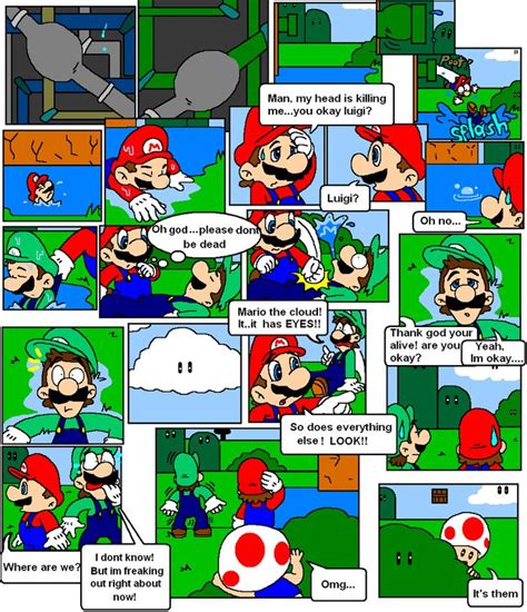 Super Mario Bros Page 4 By Nintendrawer On Deviantart Mario Bros