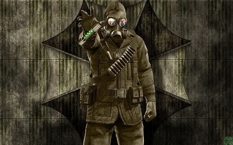 Hd Wallpaper Resident Evil Operation Raccoon City Mask One Person