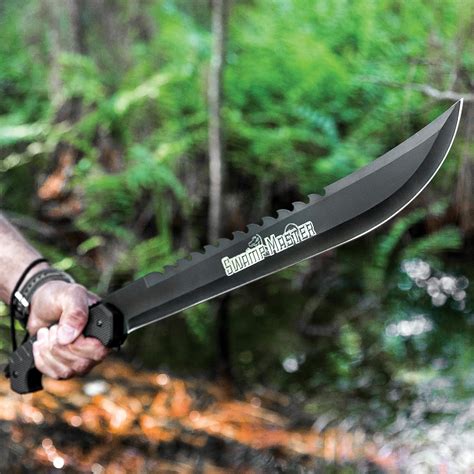 Black Legion Swamp Master Machete Knife With