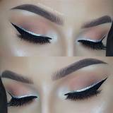 Pictures of Silver Glitter Liquid Eyeliner