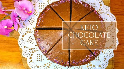 The Most Delicious Keto Chocolate Cake YouTube