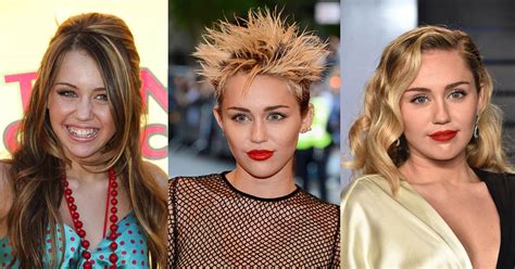 Miley Cyrus Complete Before And After Beauty Transformation In