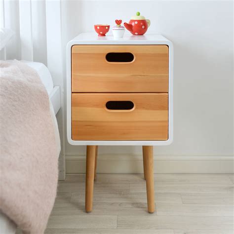 Buy 50s bedside table and get the best deals at the lowest prices on ebay! children's solid wood bedside table with white finish by ...