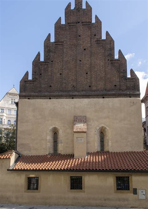 The Old New Synagogue Prague Czech Republic Stock Photo Image Of