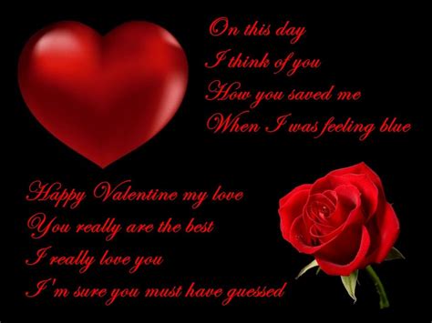 On This Dayhappy Valentines Day My Love Pictures Photos And