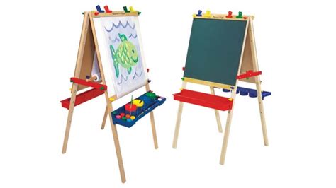 Melissa And Doug Deluxe Wooden Standing Art Easel Harvey Norman