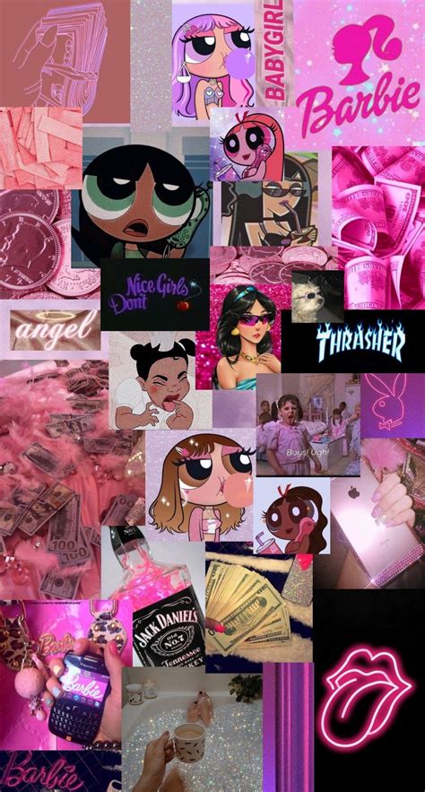 Wallpaper Rosa Aesthetic Bad Girl Girl Iphone Wallpaper Iphone Wallpaper Girly Pink