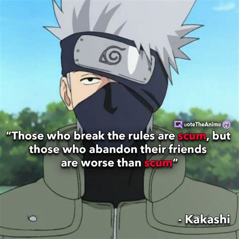 53 Amazing Kakashi Hatake Quotes With Wallpapers Kakashi Naruto