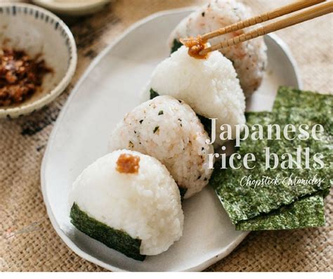 Onigiri Japanese Rice Balls Ultimate Guide Recipe Onigiri Food