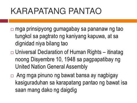 30 Halimbawa Ng Karapatang Pantao The Universal Declaration Of Mobile