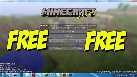 From graphic adventures to actions games, as well as the most classic video games. How To Get Minecraft 1.8.1 For Free On PC! Full Version ...