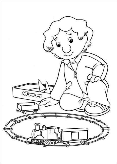 Coloring Page Postman Pat Coloring Pages 26
