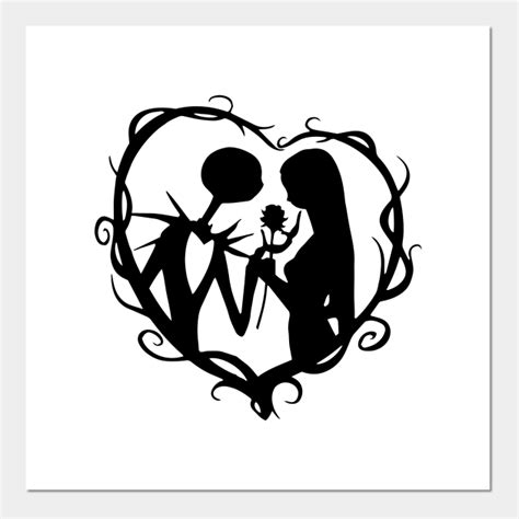 Jack And Sally Jack And Sally Posters And Art Prints Teepublic