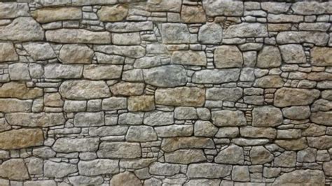 Dry Stacked Stone Scale Retaining Wall Interlocking Super Special