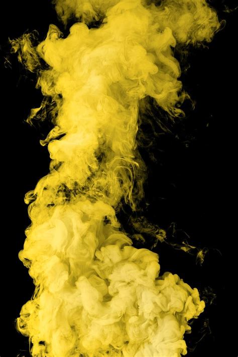 Download Premium Illustration Of Yellow Smoke Effect Design Element On