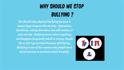Why Should We Stop Bullying By Aleiyah Byrd On Prezi
