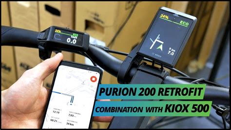 Bosch Purion 200 Retrofit On The Smart System Combination With Kiox 500 Tutorial Ebike24