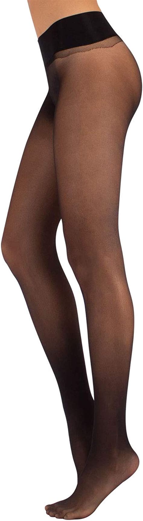 Calzitaly Seamless Sheer Tights Plain Or With Polka Dots Black Skin Blue S Ml Lxl 15
