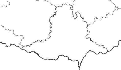5 maps of jihomoravsky kraj physical satellite road map terrain maps. Slepá Mapa Jihočeského Kraje | Mapa