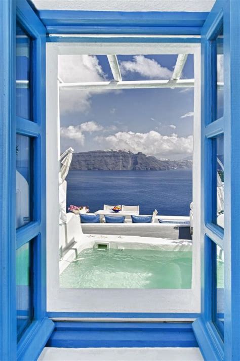 A Photo Journey In Greece A Window With A View Santorini Greece