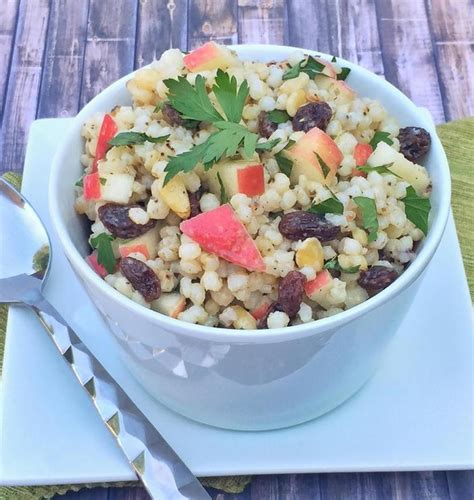 Heat oven to 350 degrees f. Sweet Sorghum Salad with Apples, Pine Nuts and Raisins ...