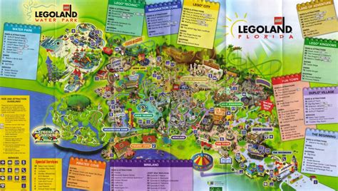 Legoland Water Park Map