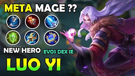 is this mage meta top 1 global luo yi gameplay and new build 2020 luo yi mobile legends