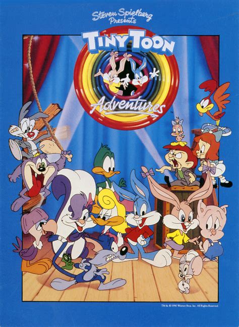 Cartoonatics Tiny Toon Adventures Promotional Art