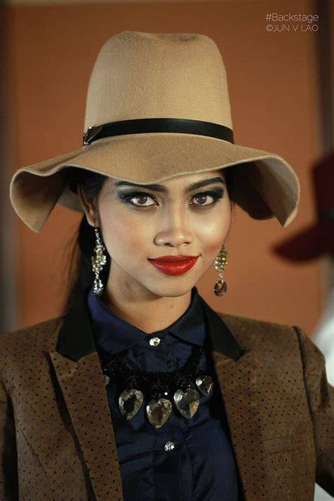 hat trick backstage mytv cambodian women next top model hats