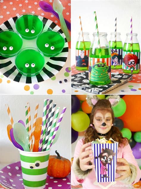 A Hotel Transylvania Halloween Movie Party With Free Printables Party