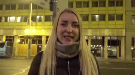 Public Agent Blonde Amaris Ohne Kondom Gefickt Bei Strassen Fake