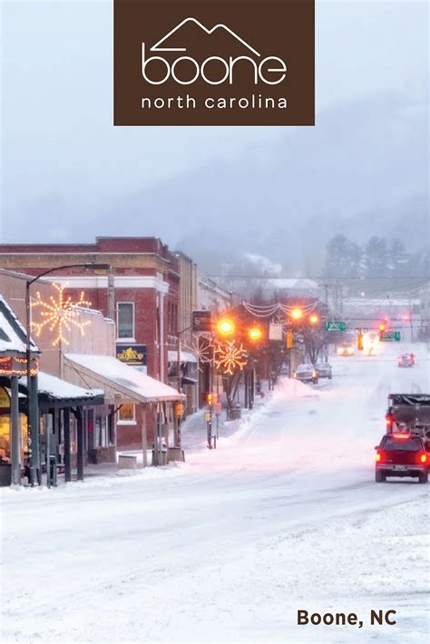Spend Your Holidays In Boone Boone Nc Winter North Carolina Winter