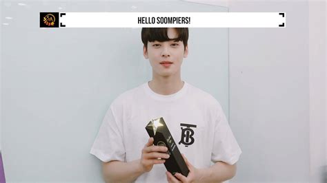 Cha Eun Woo 14th Annual Soompi Awards Astro 아스트로’s Cha Eun Woo Thanks Fans For Breakout