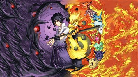 10 Best Naruto And Sasuke Wallpaper Hd Full Hd 1080p For Pc Background 2021